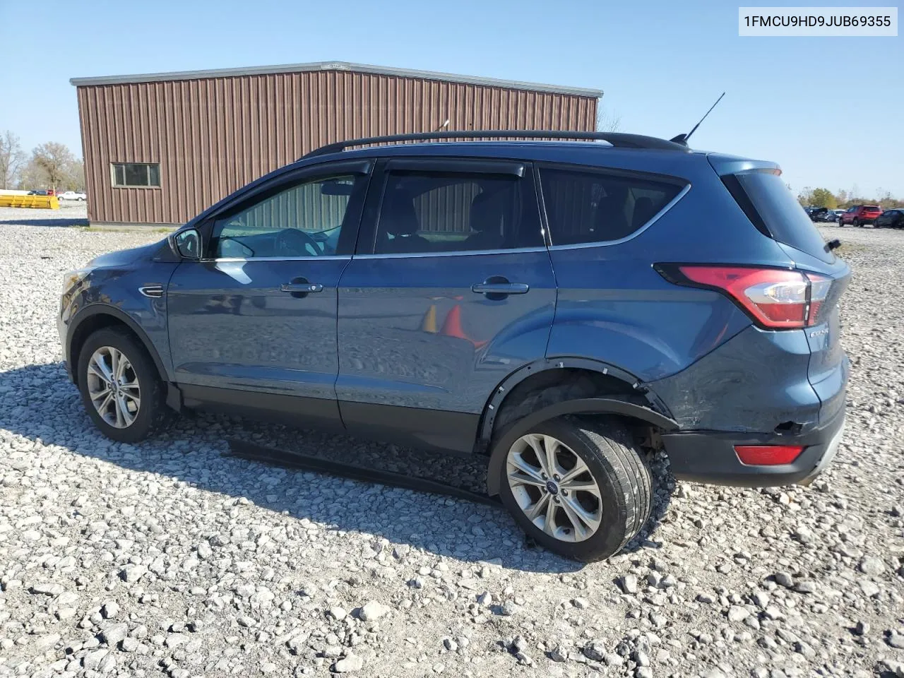 2018 Ford Escape Sel VIN: 1FMCU9HD9JUB69355 Lot: 77271064