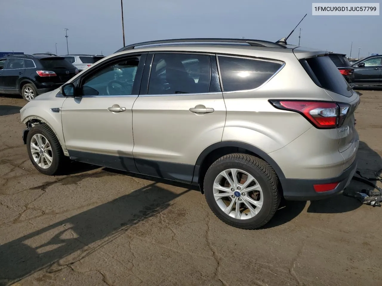 2018 Ford Escape Se VIN: 1FMCU9GD1JUC57799 Lot: 77302404