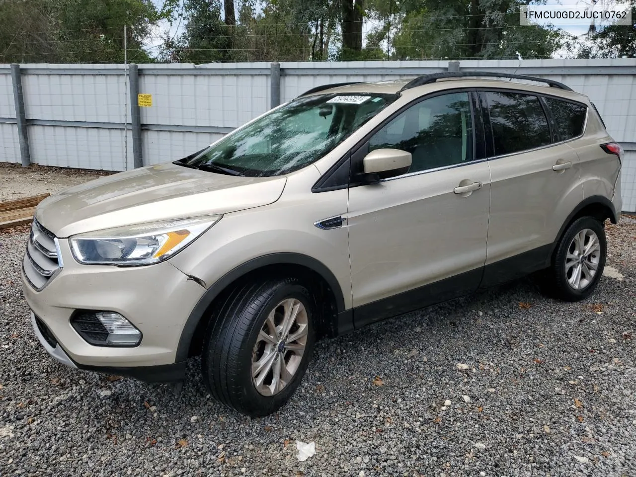 2018 Ford Escape Se VIN: 1FMCU0GD2JUC10762 Lot: 77322484