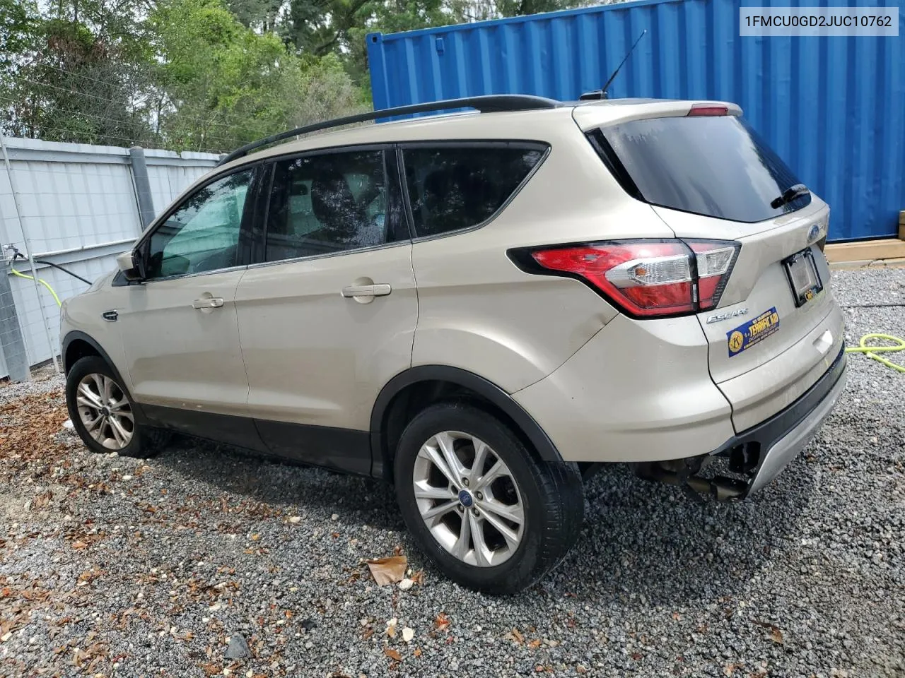 2018 Ford Escape Se VIN: 1FMCU0GD2JUC10762 Lot: 77322484