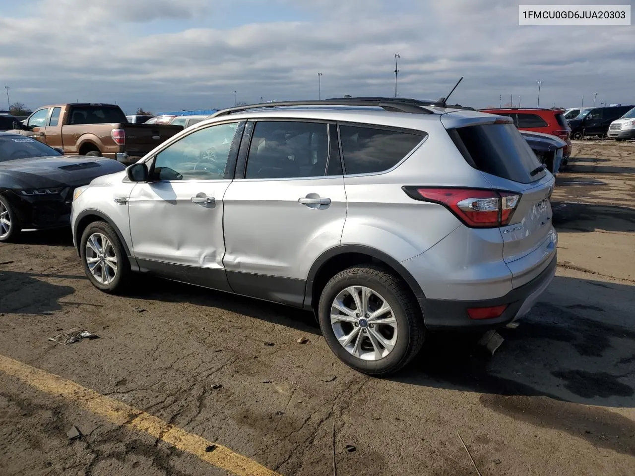 2018 Ford Escape Se VIN: 1FMCU0GD6JUA20303 Lot: 77329904