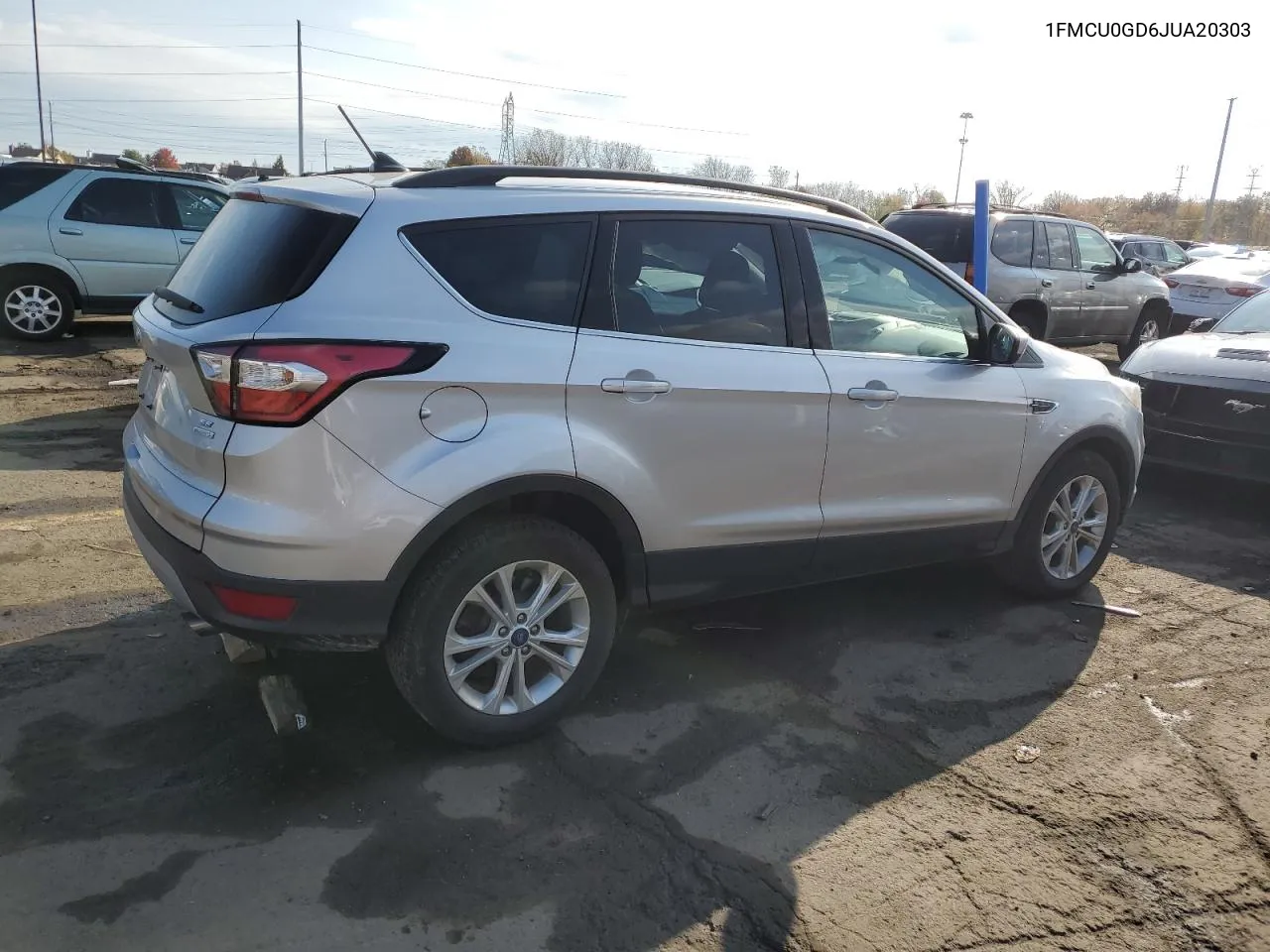 2018 Ford Escape Se VIN: 1FMCU0GD6JUA20303 Lot: 77329904