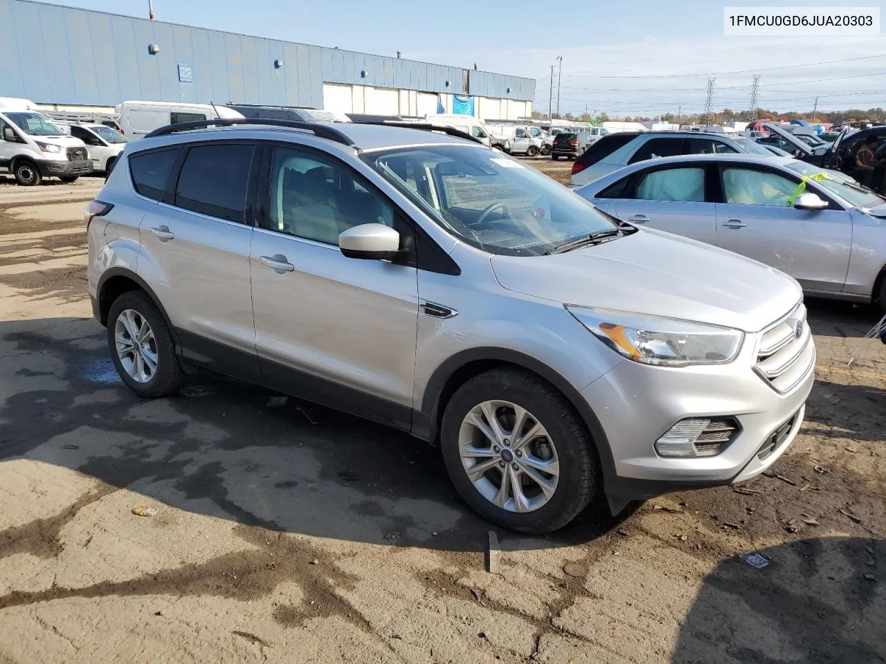 2018 Ford Escape Se VIN: 1FMCU0GD6JUA20303 Lot: 77329904