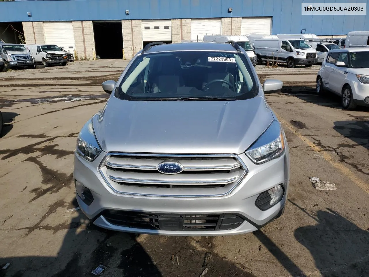 2018 Ford Escape Se VIN: 1FMCU0GD6JUA20303 Lot: 77329904