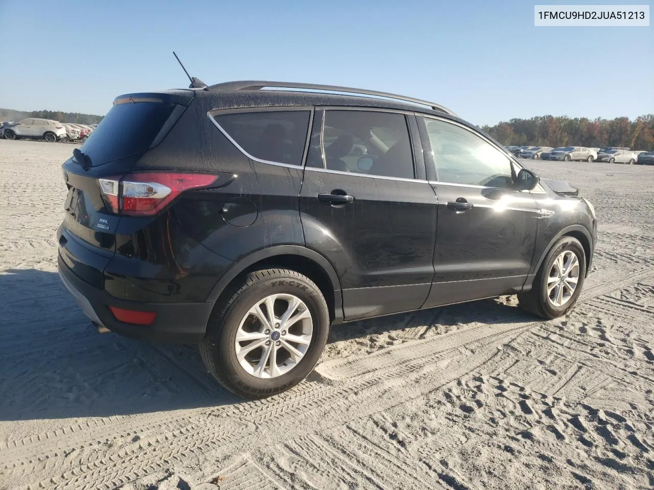 2018 Ford Escape Sel VIN: 1FMCU9HD2JUA51213 Lot: 77343354