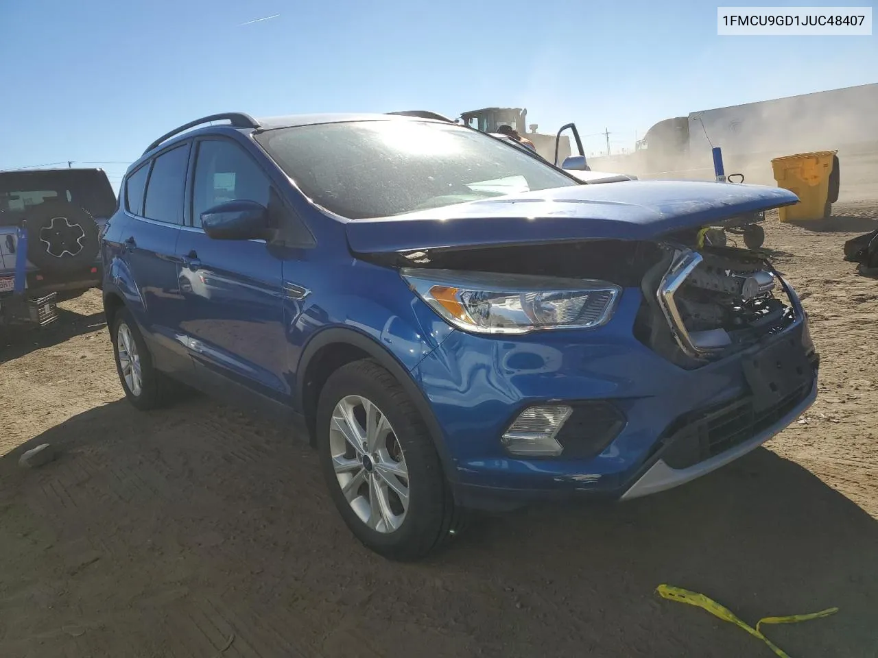 1FMCU9GD1JUC48407 2018 Ford Escape Se