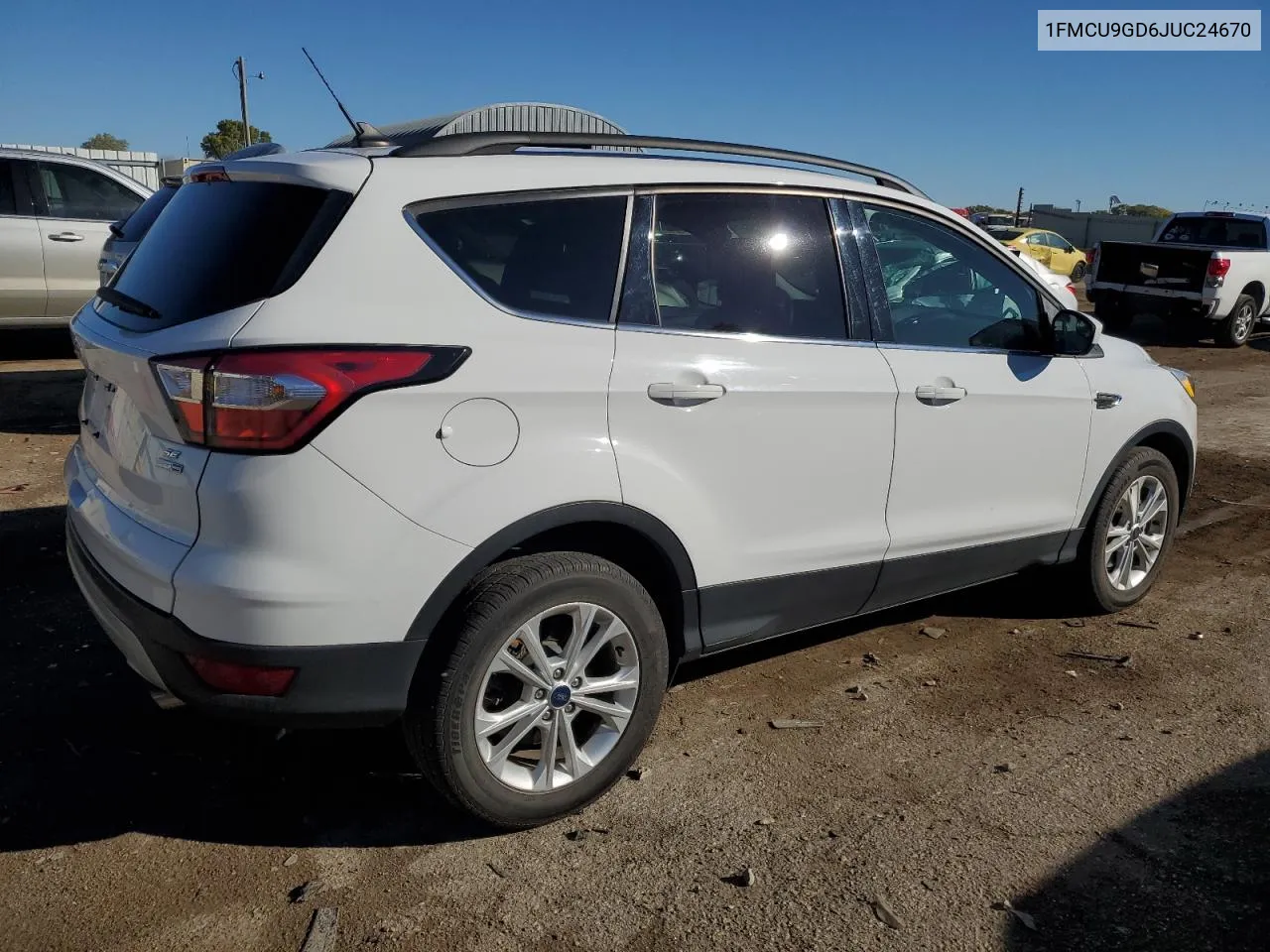 2018 Ford Escape Se VIN: 1FMCU9GD6JUC24670 Lot: 77483474