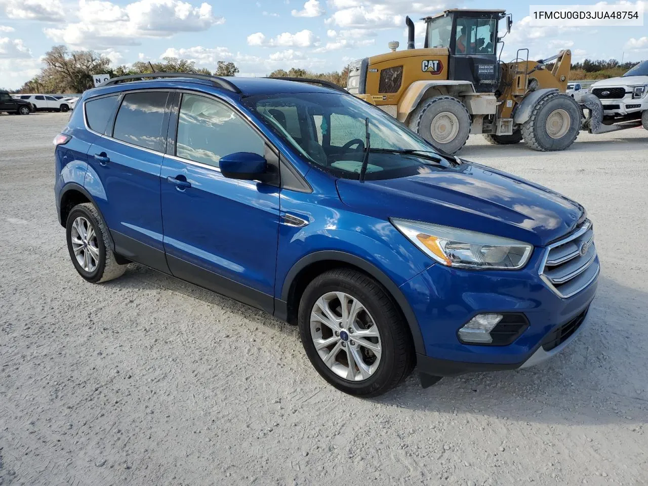 2018 Ford Escape Se VIN: 1FMCU0GD3JUA48754 Lot: 77769504