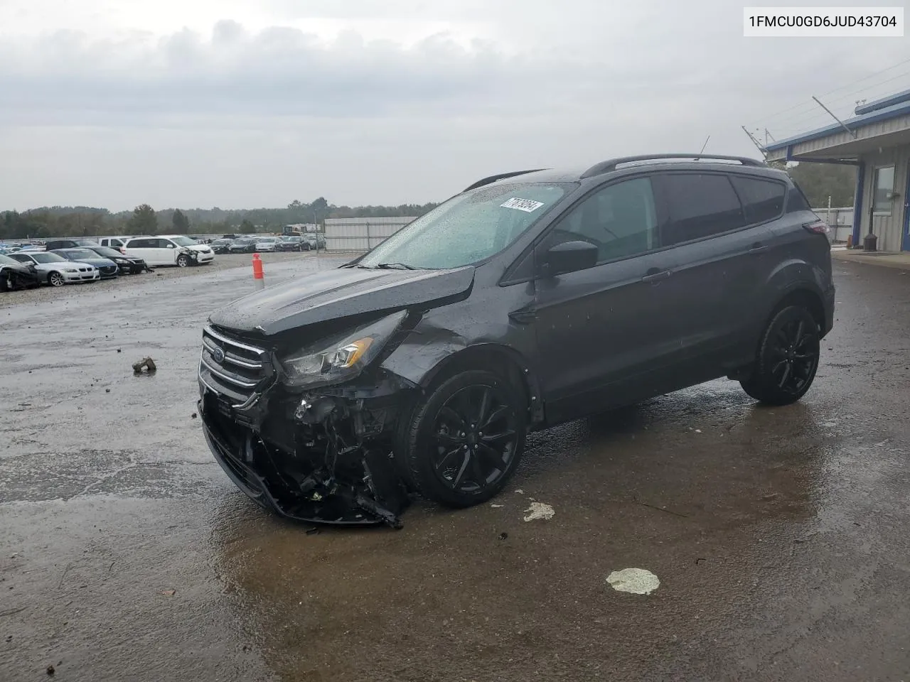 2018 Ford Escape Se VIN: 1FMCU0GD6JUD43704 Lot: 77879264