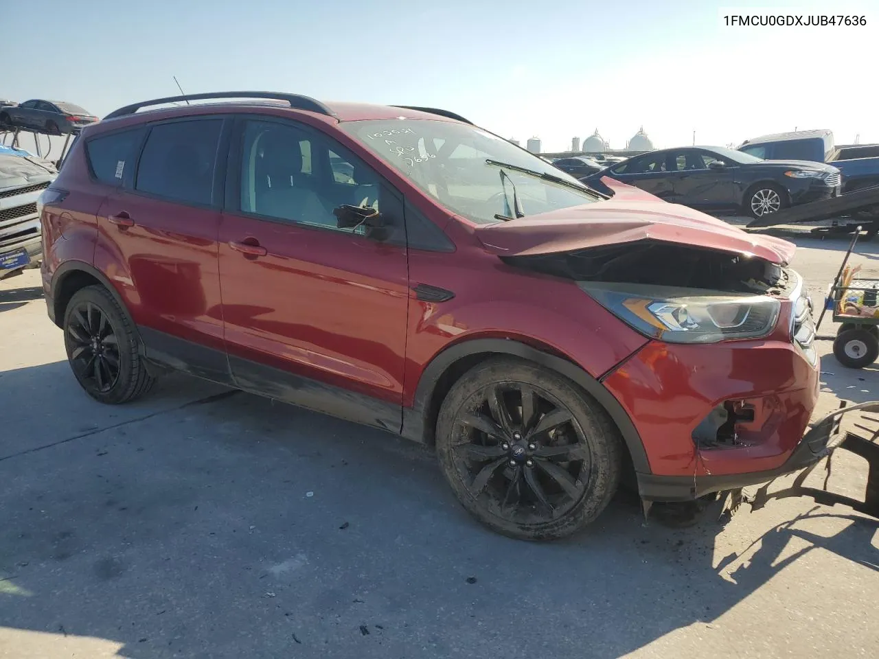 2018 Ford Escape Se VIN: 1FMCU0GDXJUB47636 Lot: 77962994