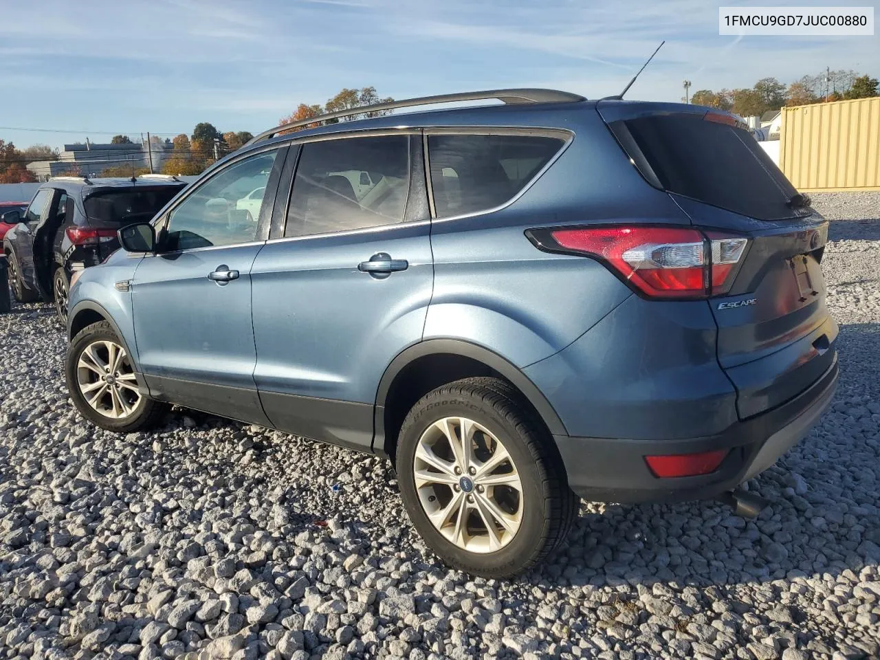 2018 Ford Escape Se VIN: 1FMCU9GD7JUC00880 Lot: 78036524