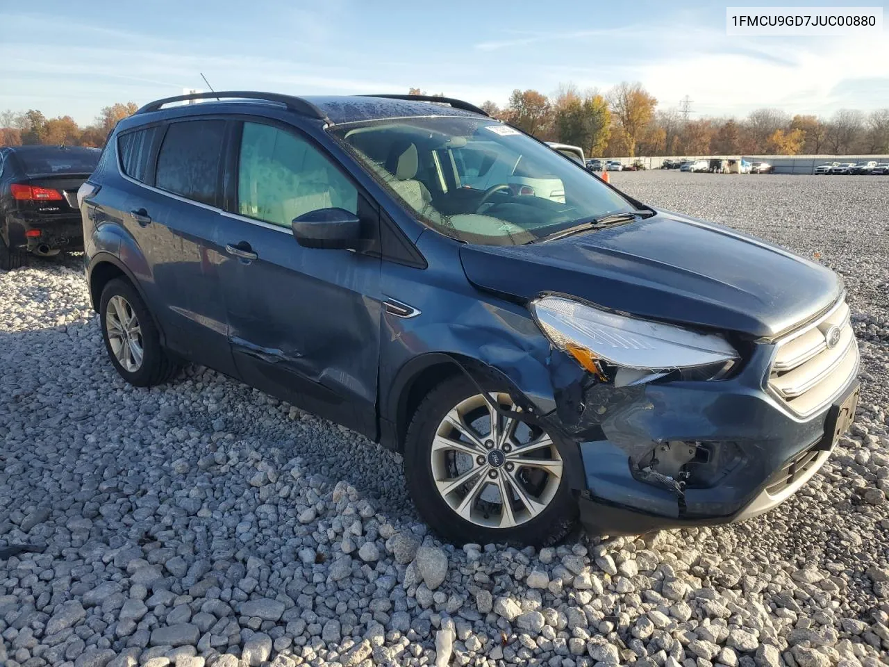 2018 Ford Escape Se VIN: 1FMCU9GD7JUC00880 Lot: 78036524