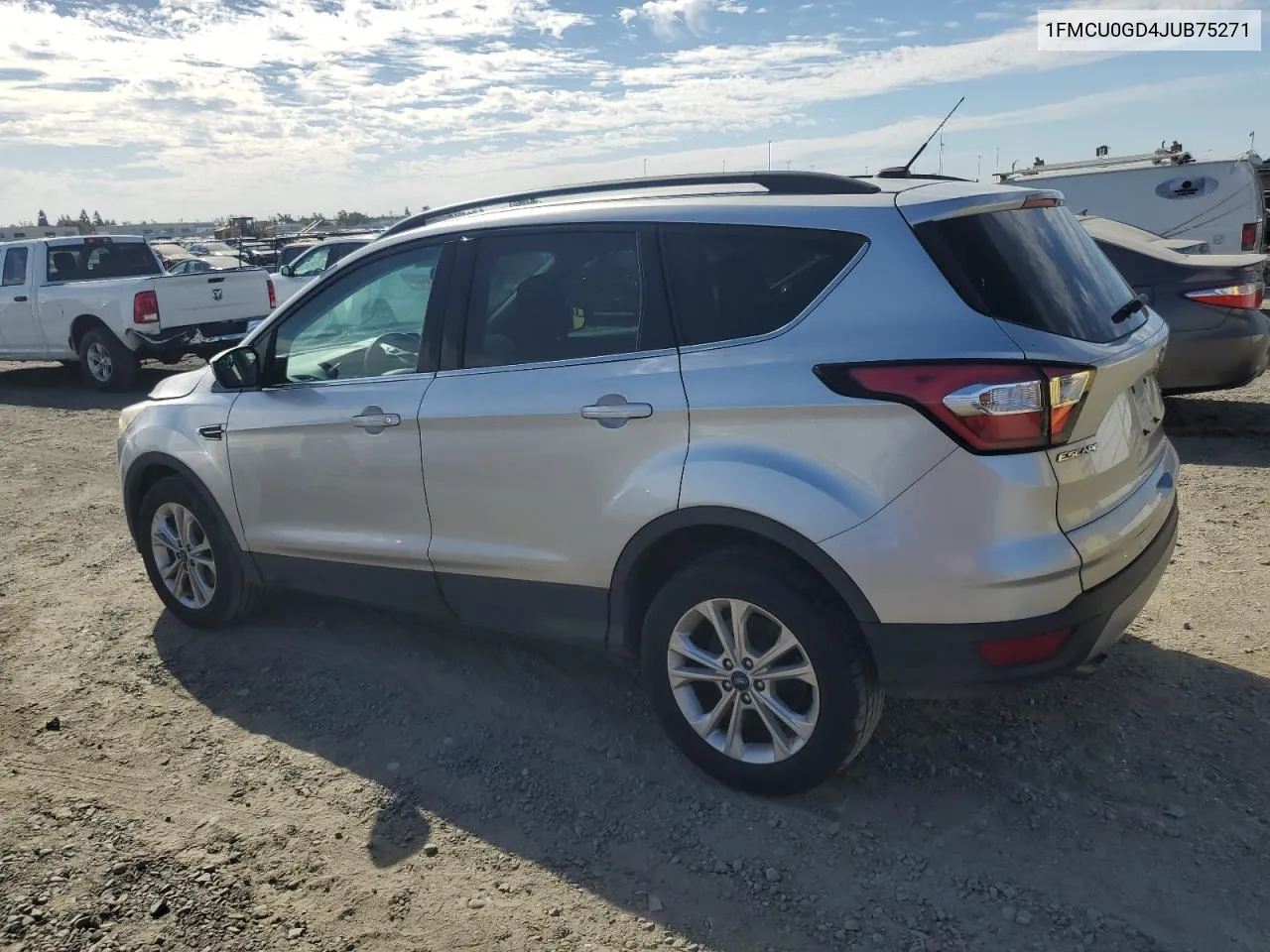 2018 Ford Escape Se VIN: 1FMCU0GD4JUB75271 Lot: 78058824