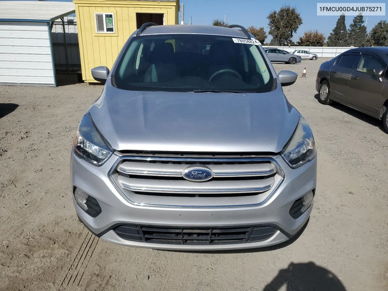 2018 Ford Escape Se VIN: 1FMCU0GD4JUB75271 Lot: 78058824