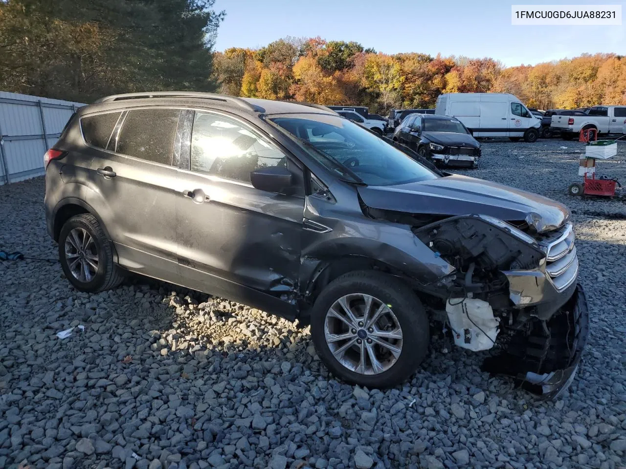 2018 Ford Escape Se VIN: 1FMCU0GD6JUA88231 Lot: 78210704