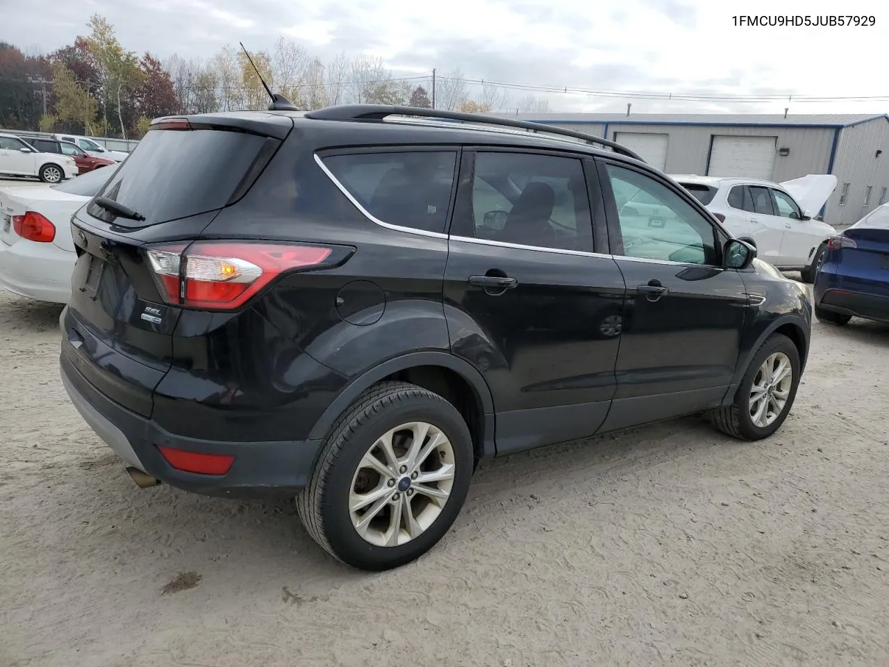 2018 Ford Escape Sel VIN: 1FMCU9HD5JUB57929 Lot: 78231904