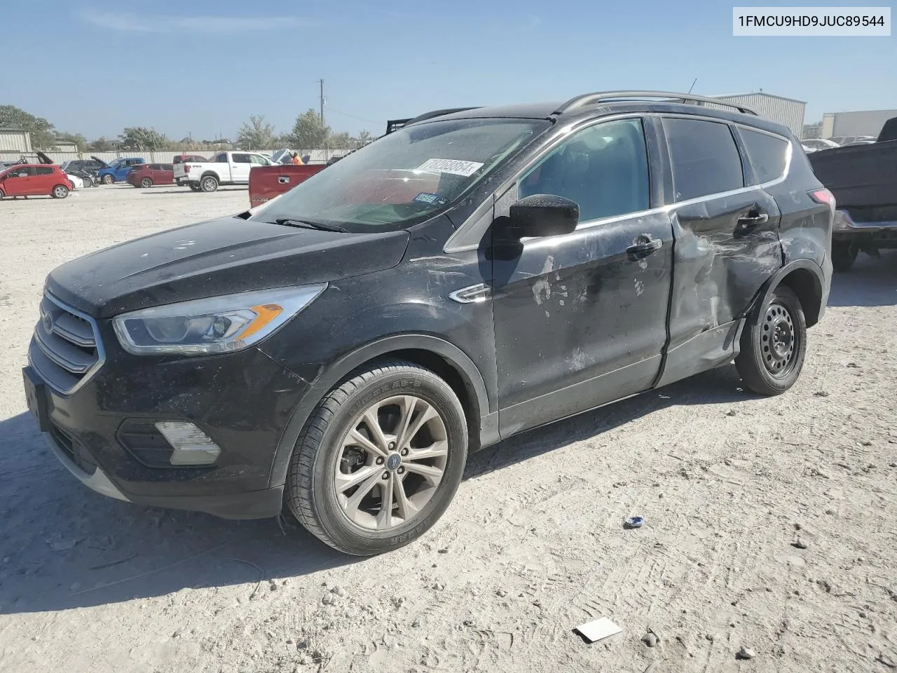 2018 Ford Escape Sel VIN: 1FMCU9HD9JUC89544 Lot: 78268864