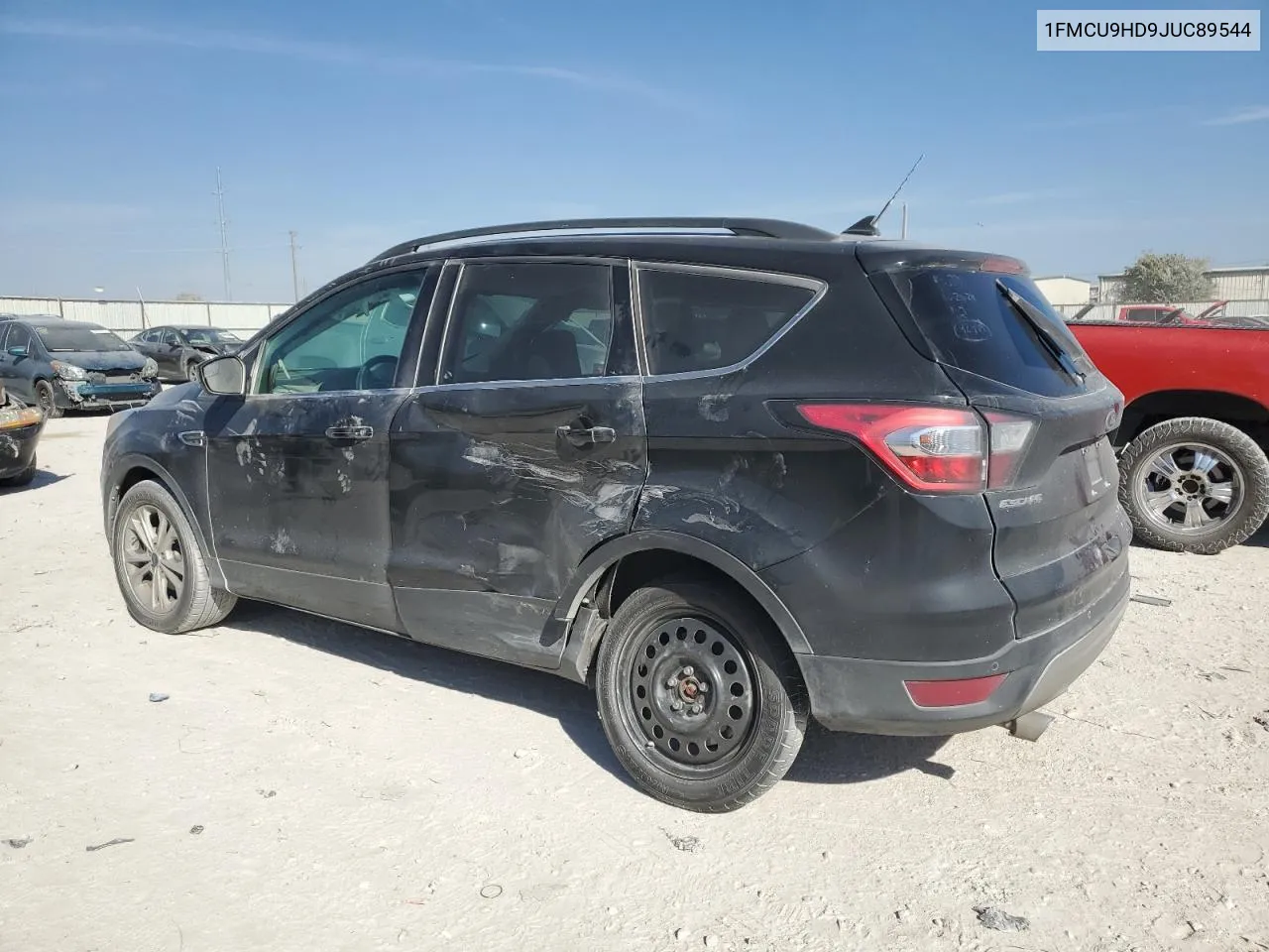 2018 Ford Escape Sel VIN: 1FMCU9HD9JUC89544 Lot: 78268864