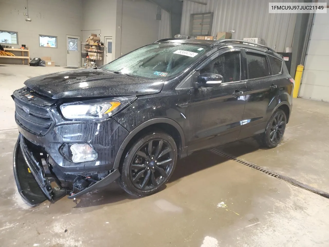 2018 Ford Escape Titanium VIN: 1FMCU9J97JUC21149 Lot: 78369414