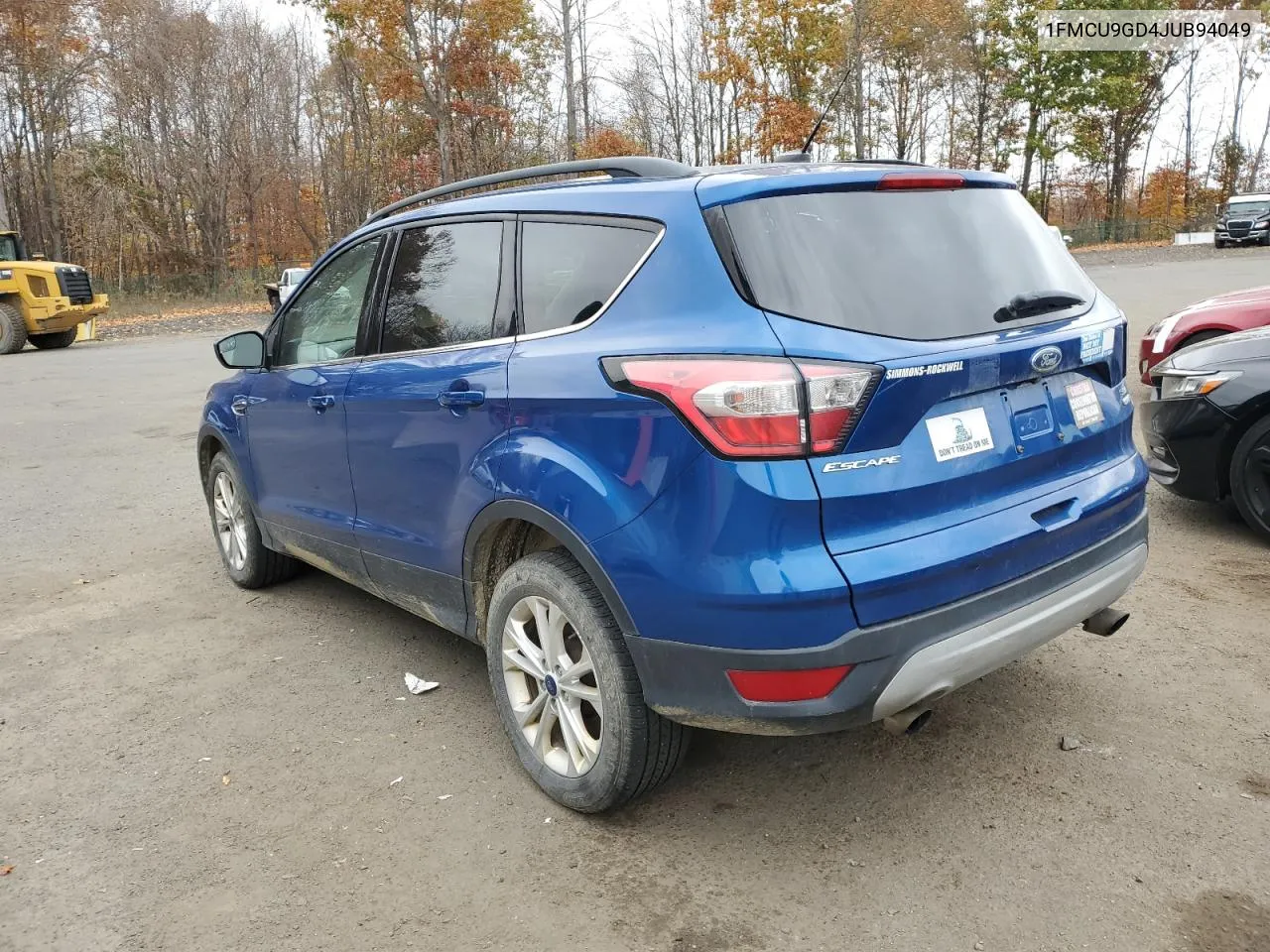 2018 Ford Escape Se VIN: 1FMCU9GD4JUB94049 Lot: 78455494