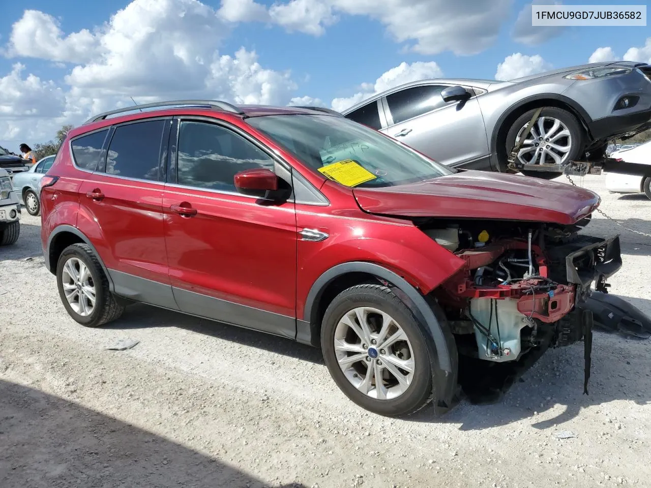 2018 Ford Escape Se VIN: 1FMCU9GD7JUB36582 Lot: 78898664