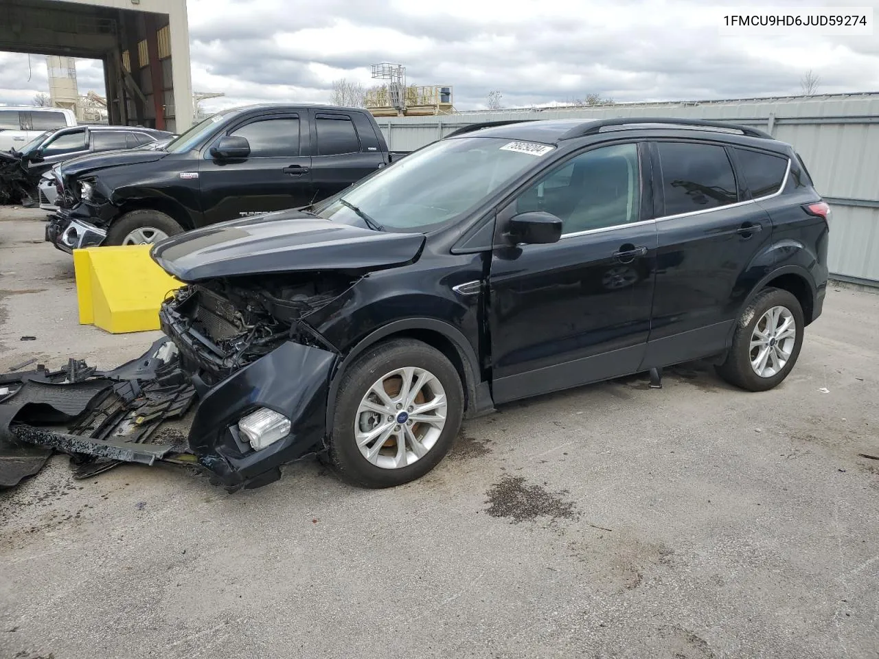 2018 Ford Escape Sel VIN: 1FMCU9HD6JUD59274 Lot: 78929204