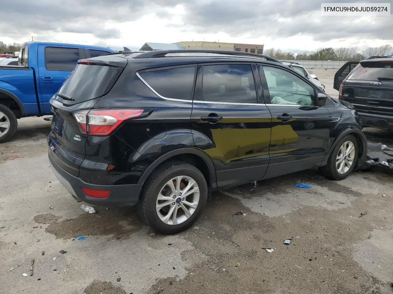 2018 Ford Escape Sel VIN: 1FMCU9HD6JUD59274 Lot: 78929204