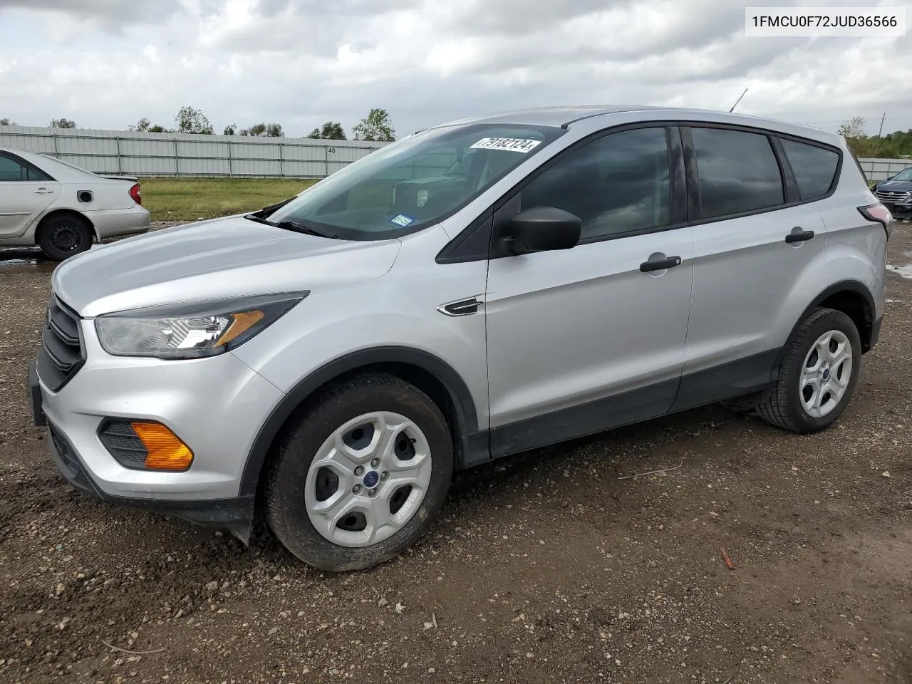 2018 Ford Escape S VIN: 1FMCU0F72JUD36566 Lot: 79182124