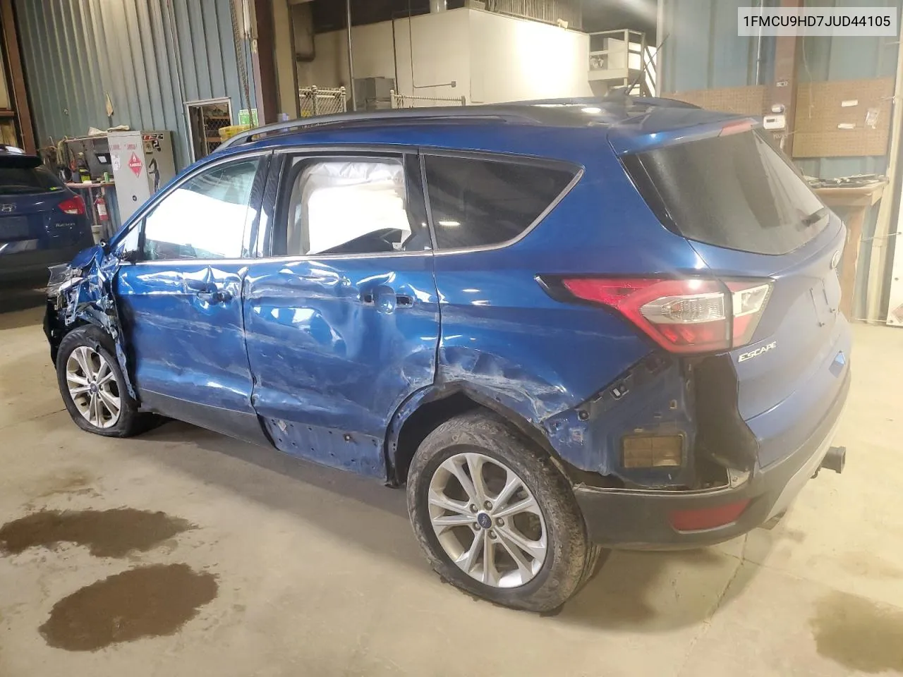 2018 Ford Escape Sel VIN: 1FMCU9HD7JUD44105 Lot: 79391414