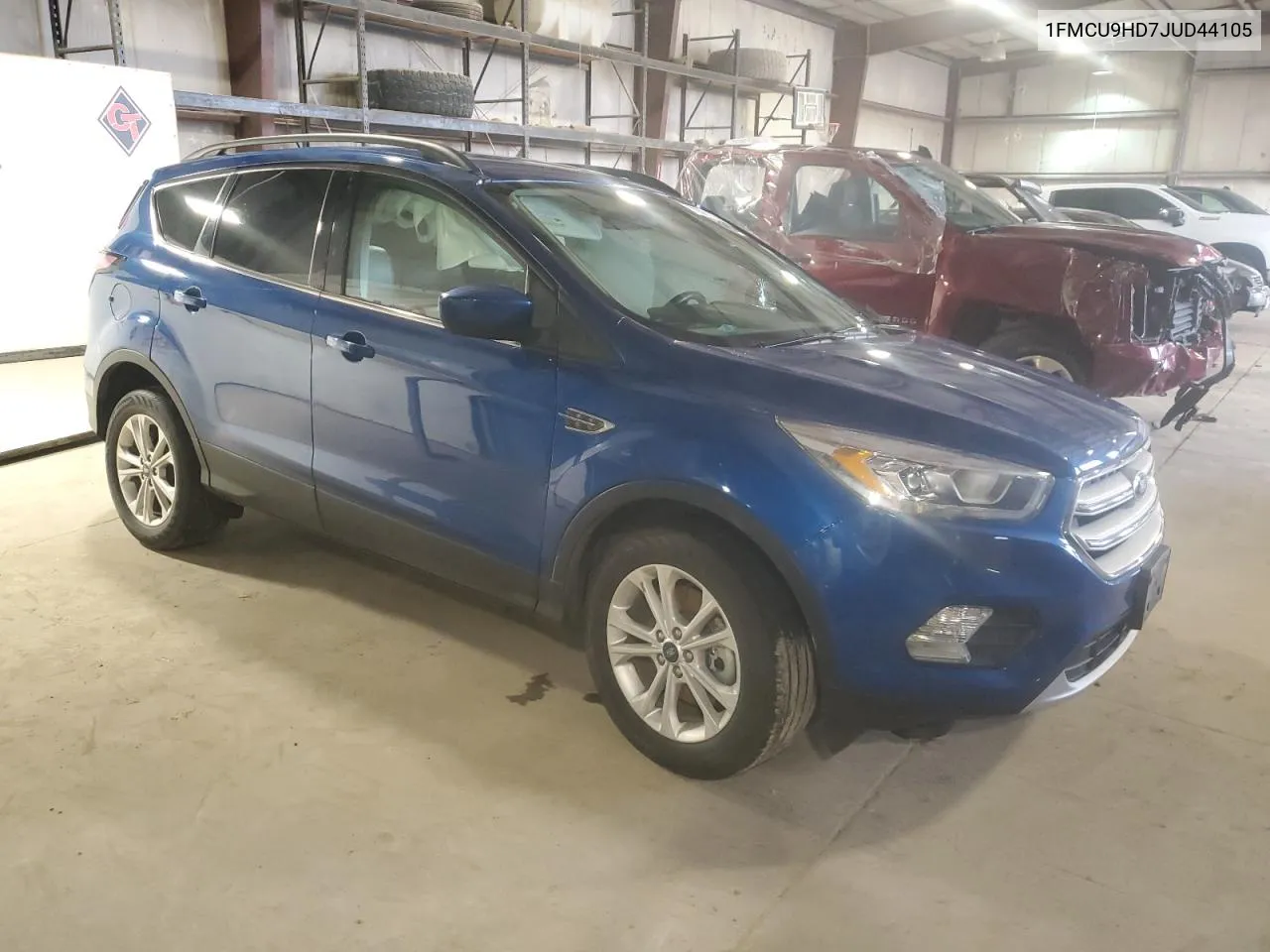 2018 Ford Escape Sel VIN: 1FMCU9HD7JUD44105 Lot: 79391414