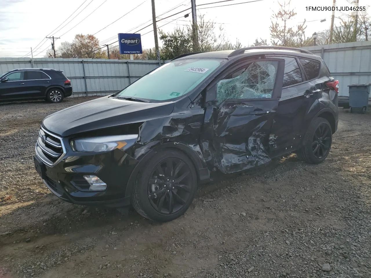 2018 Ford Escape Se VIN: 1FMCU9GD1JUD46255 Lot: 79432964