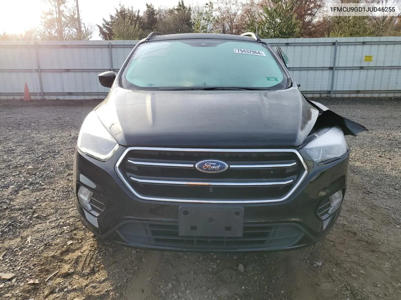 2018 Ford Escape Se VIN: 1FMCU9GD1JUD46255 Lot: 79432964