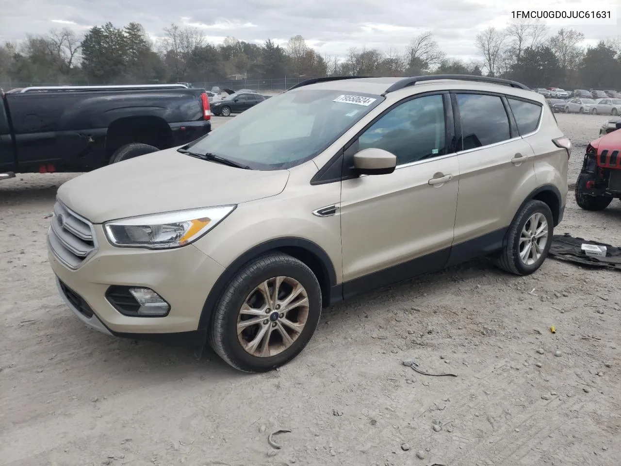 2018 Ford Escape Se VIN: 1FMCU0GD0JUC61631 Lot: 79550624