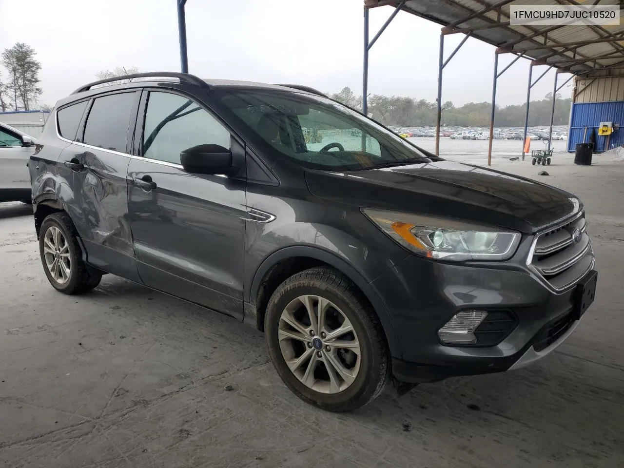 2018 Ford Escape Sel VIN: 1FMCU9HD7JUC10520 Lot: 79655274