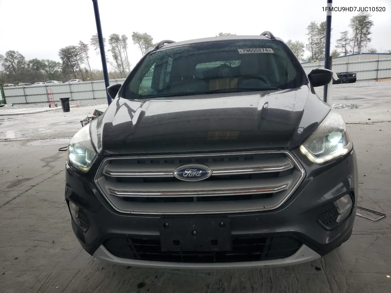 2018 Ford Escape Sel VIN: 1FMCU9HD7JUC10520 Lot: 79655274