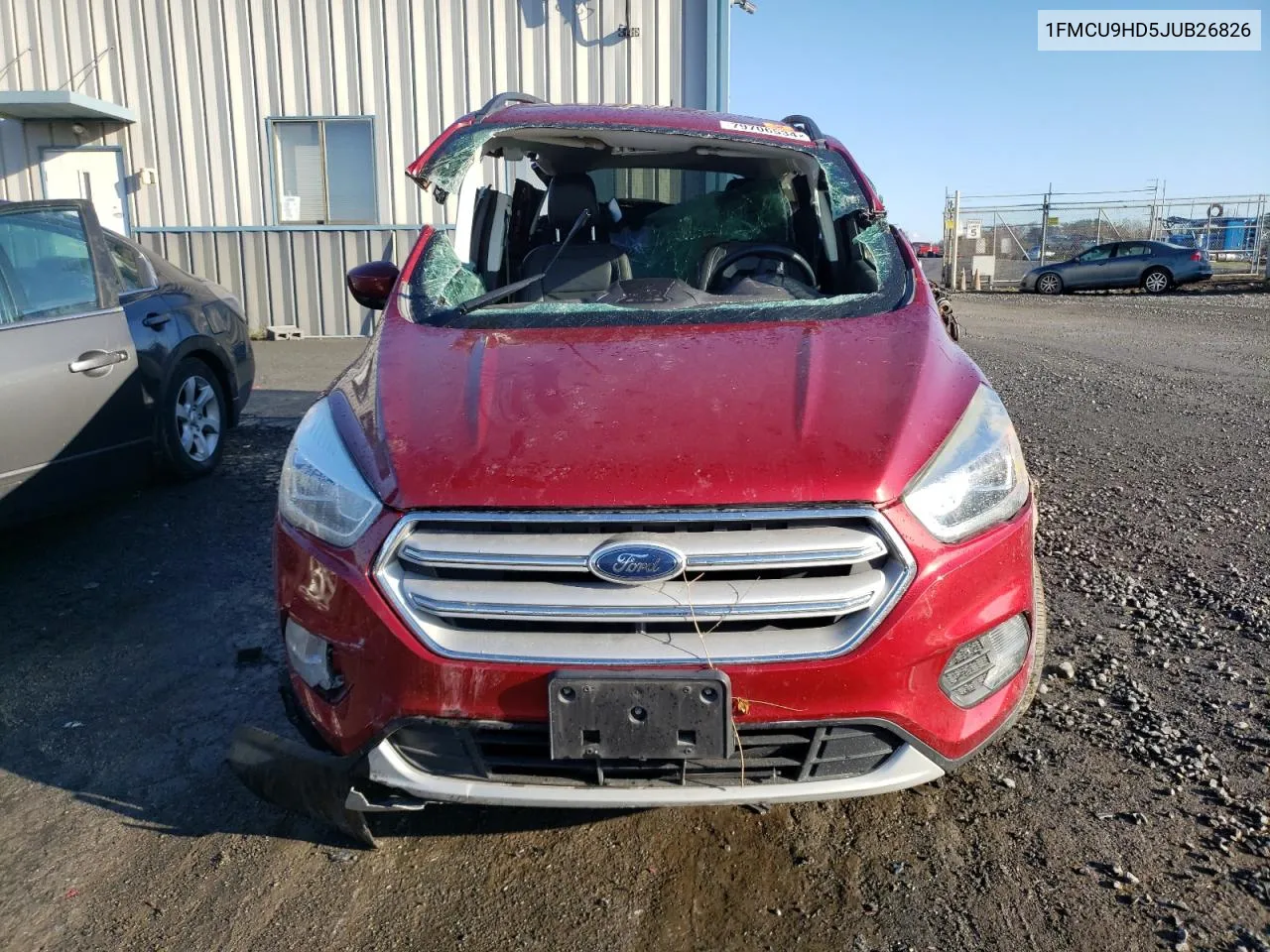 2018 Ford Escape Sel VIN: 1FMCU9HD5JUB26826 Lot: 79706534