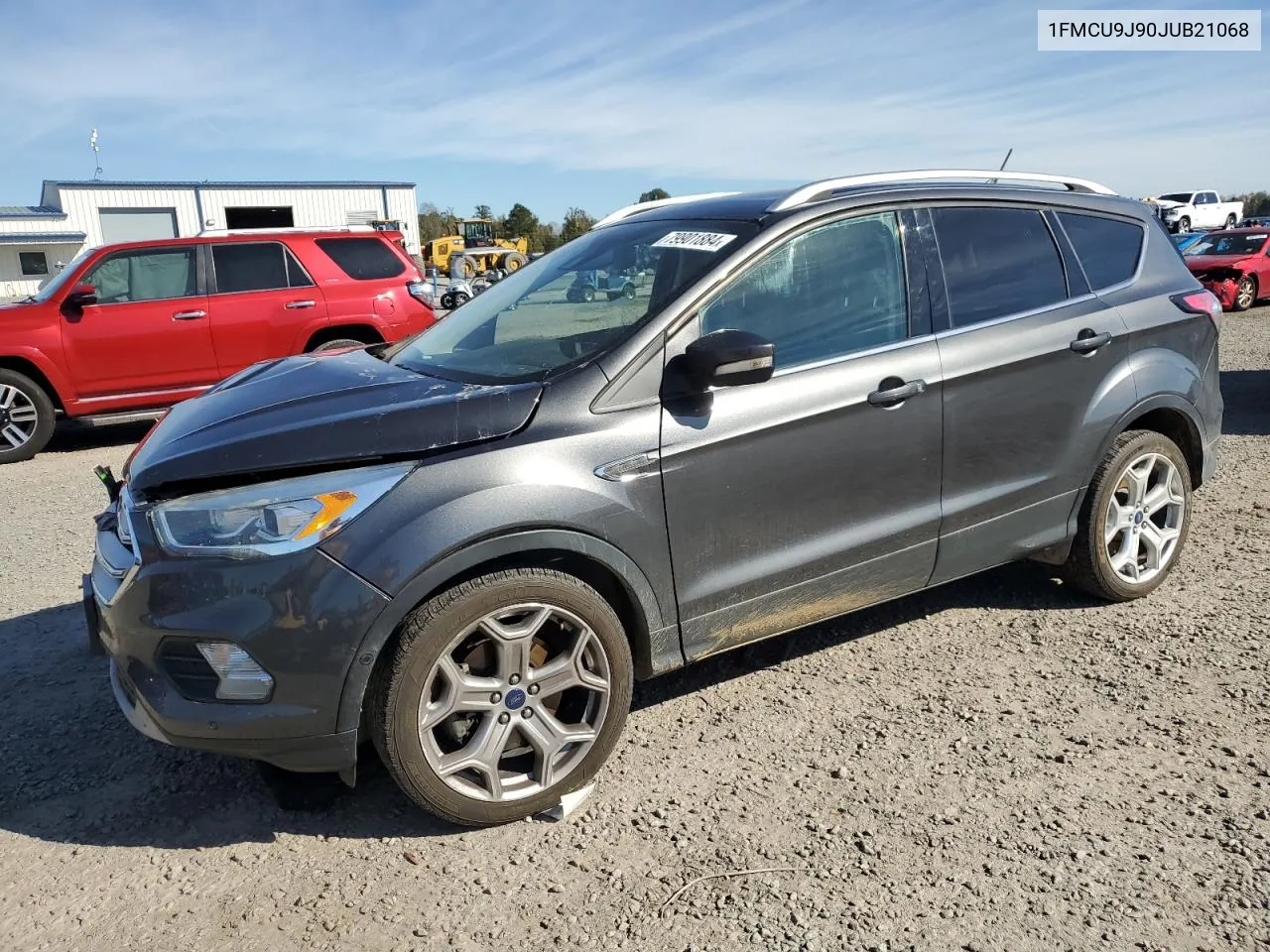 2018 Ford Escape Titanium VIN: 1FMCU9J90JUB21068 Lot: 79901884