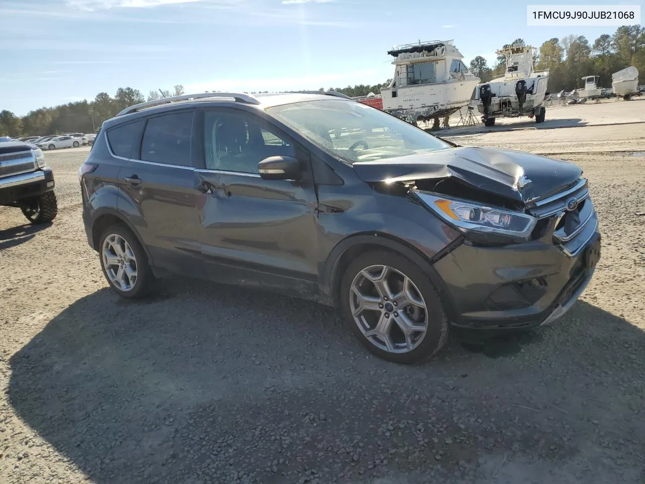 2018 Ford Escape Titanium VIN: 1FMCU9J90JUB21068 Lot: 79901884