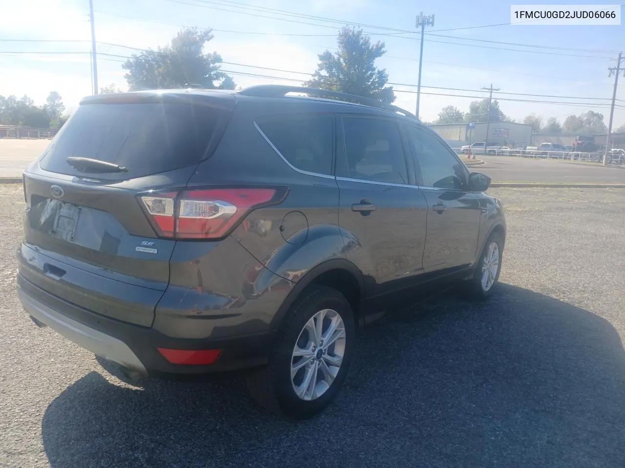 2018 Ford Escape Se VIN: 1FMCU0GD2JUD06066 Lot: 79913444