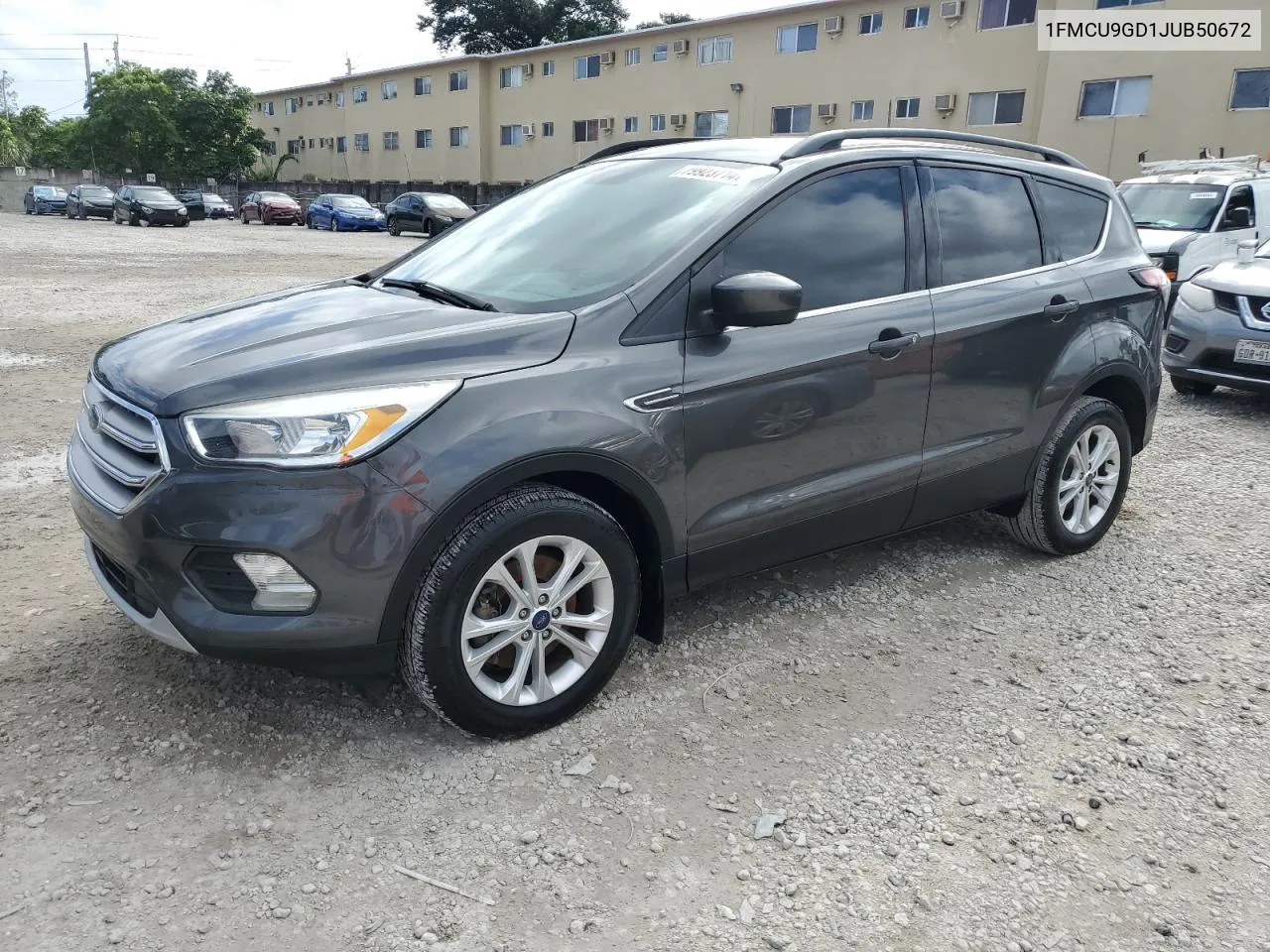 2018 Ford Escape Se VIN: 1FMCU9GD1JUB50672 Lot: 79923714