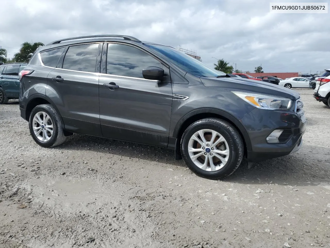 2018 Ford Escape Se VIN: 1FMCU9GD1JUB50672 Lot: 79923714