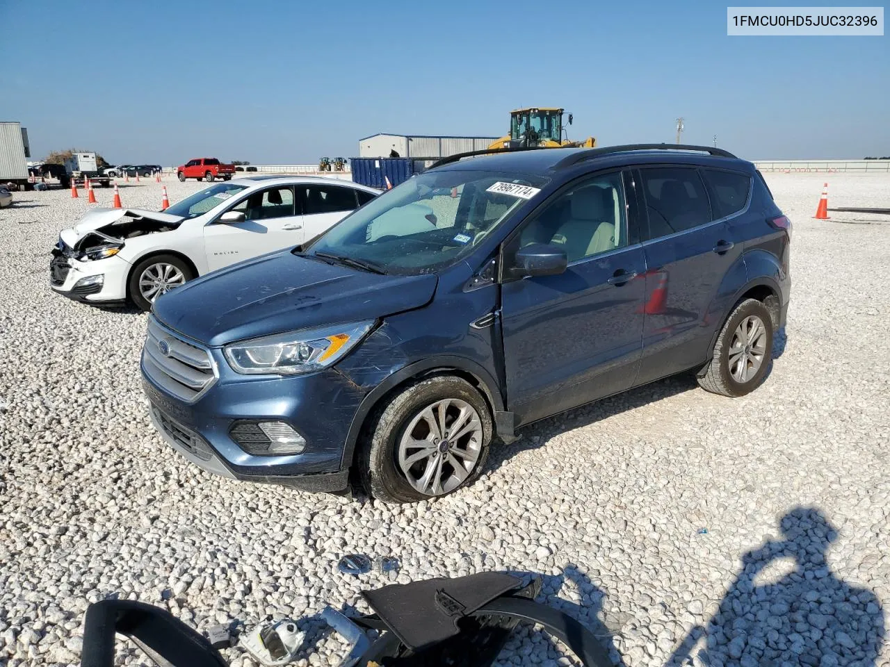 2018 Ford Escape Sel VIN: 1FMCU0HD5JUC32396 Lot: 79967174