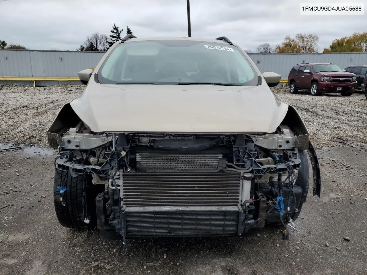 2018 Ford Escape Se VIN: 1FMCU9GD4JUA05688 Lot: 80010154