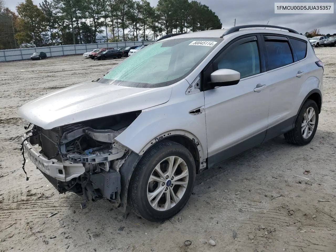 2018 Ford Escape Se VIN: 1FMCU0GD5JUA35357 Lot: 80045114