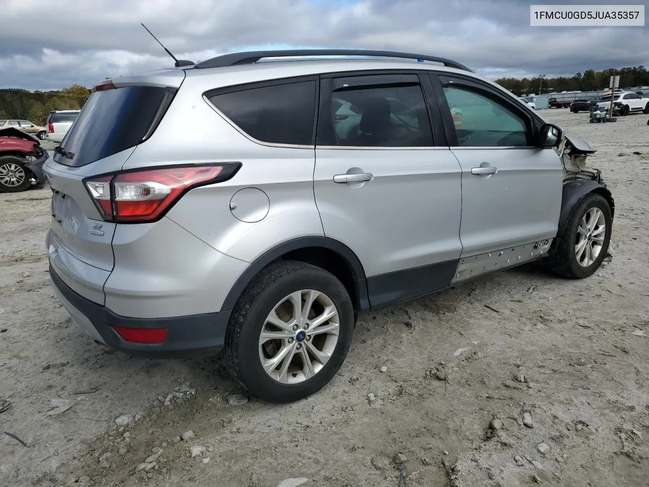 2018 Ford Escape Se VIN: 1FMCU0GD5JUA35357 Lot: 80045114