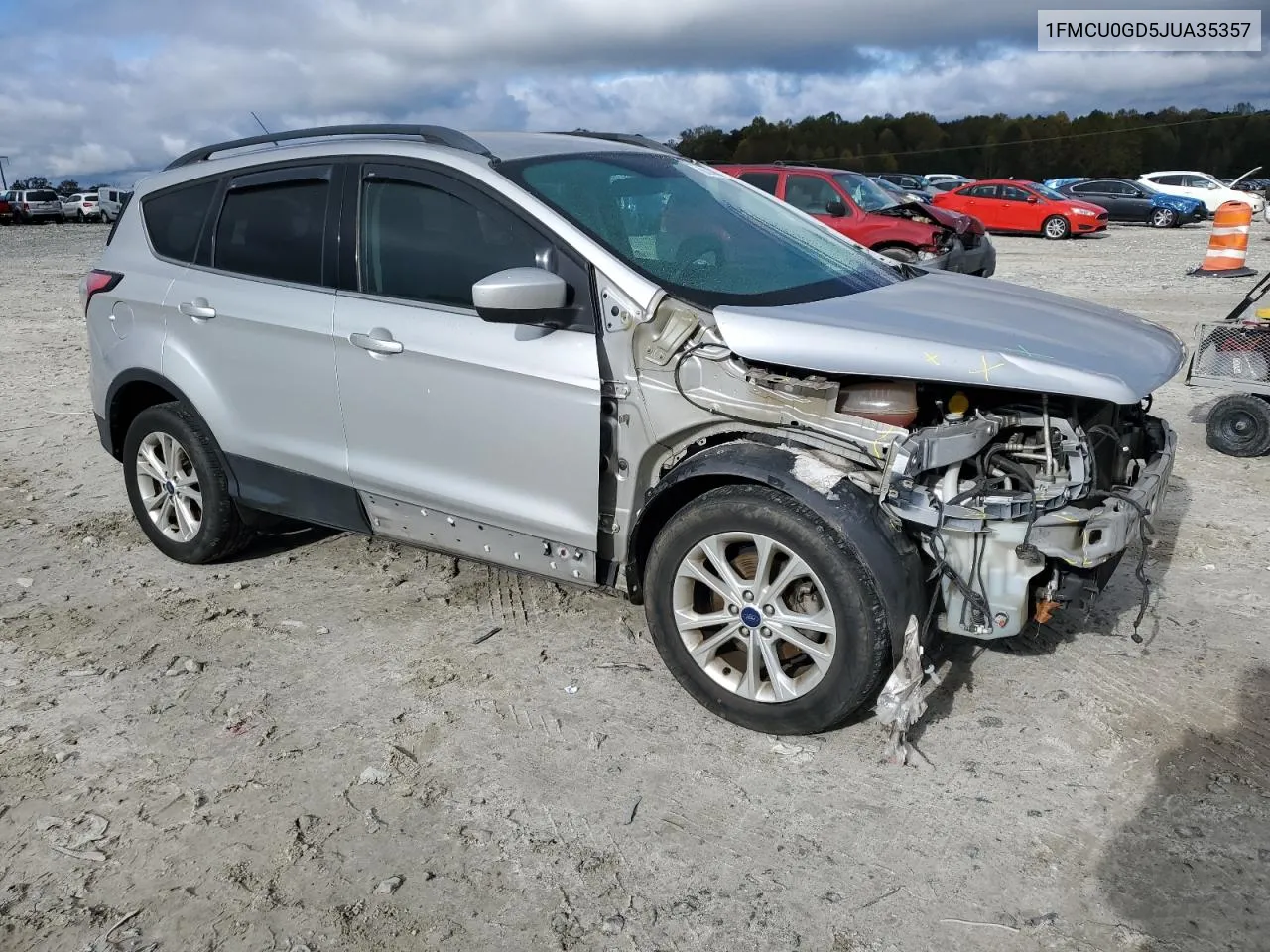 2018 Ford Escape Se VIN: 1FMCU0GD5JUA35357 Lot: 80045114