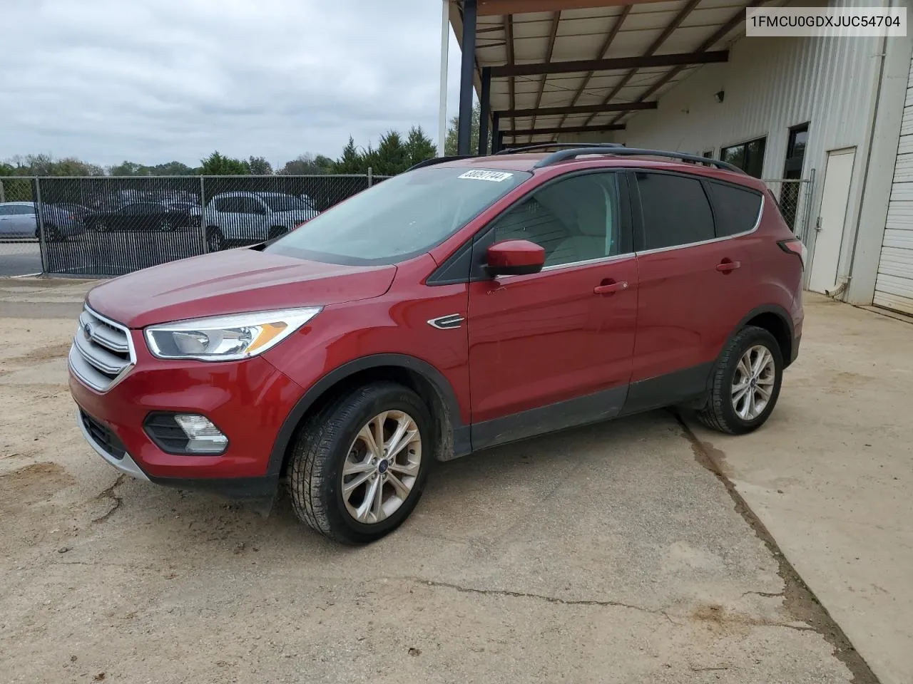 2018 Ford Escape Se VIN: 1FMCU0GDXJUC54704 Lot: 80097744