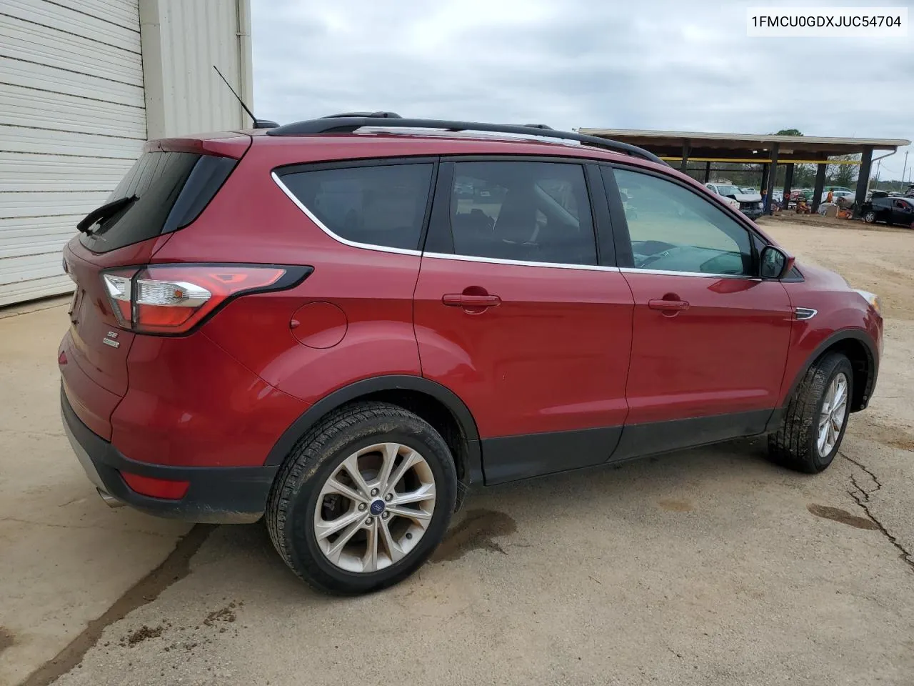 2018 Ford Escape Se VIN: 1FMCU0GDXJUC54704 Lot: 80097744