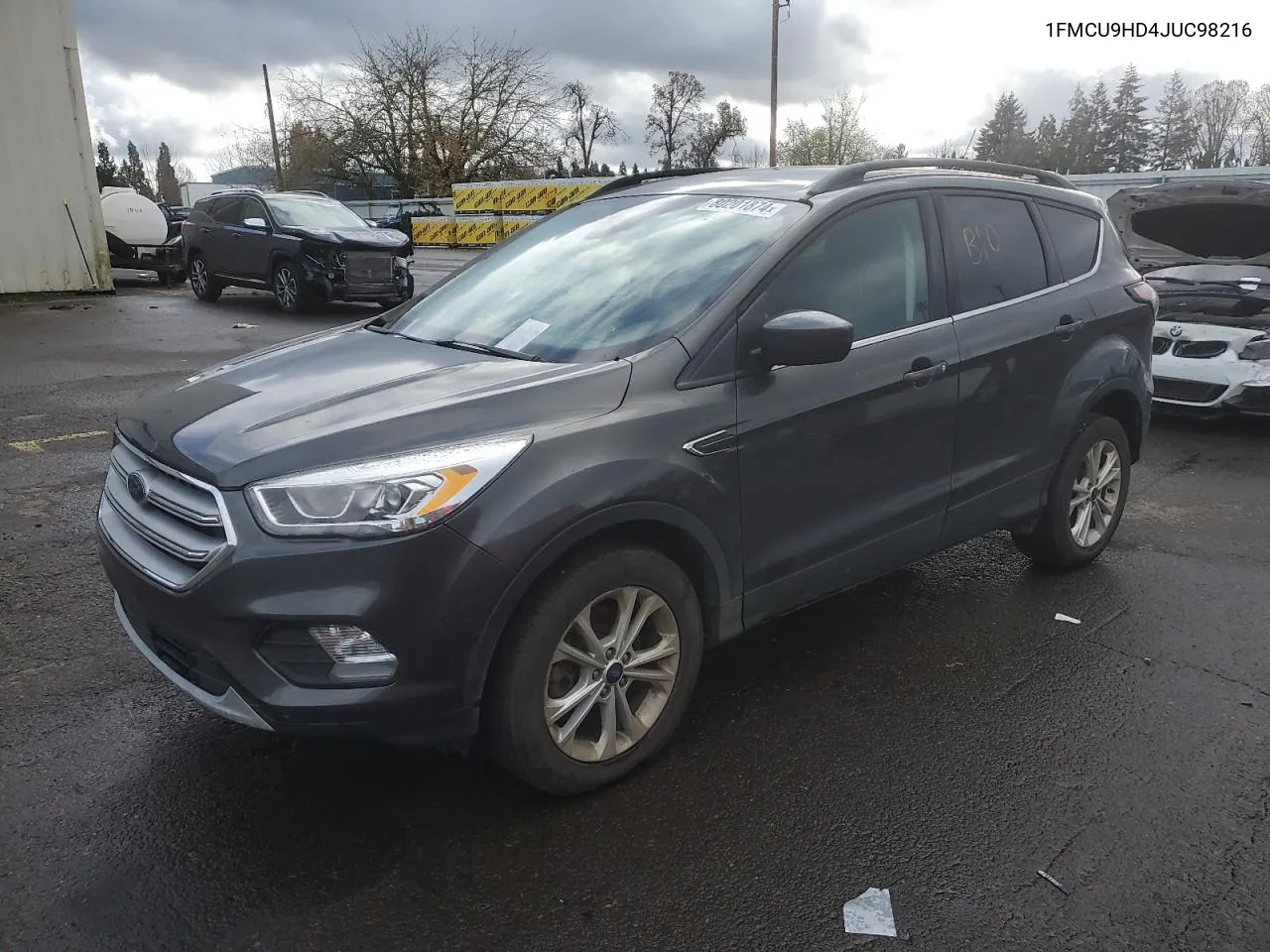 2018 Ford Escape Sel VIN: 1FMCU9HD4JUC98216 Lot: 80201874