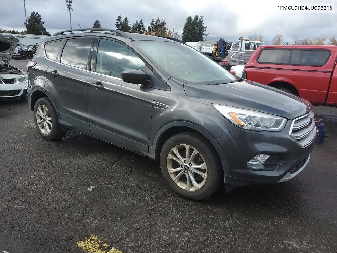 2018 Ford Escape Sel VIN: 1FMCU9HD4JUC98216 Lot: 80201874